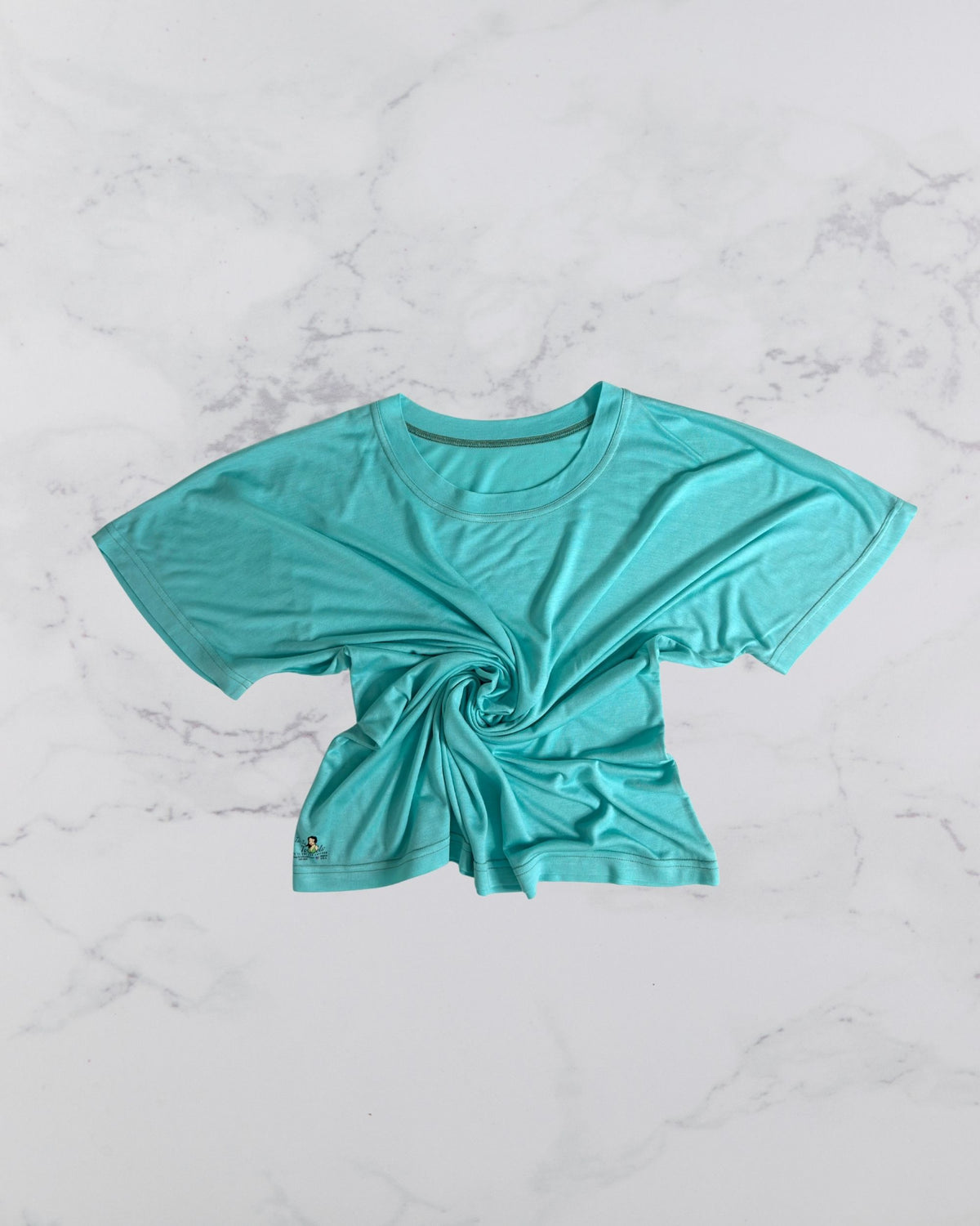 Aqua Oversize T-shirt