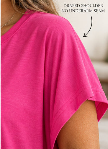 Hot Pink Oversize T-shirt