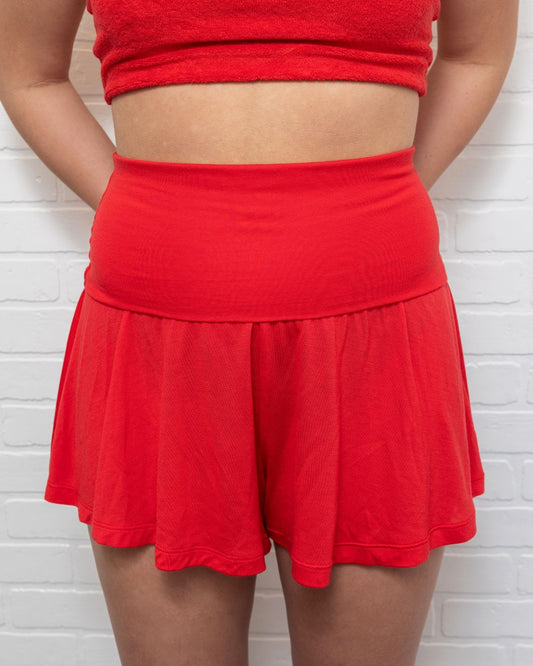 RED-Y - 100% MODAL - SHORTIES